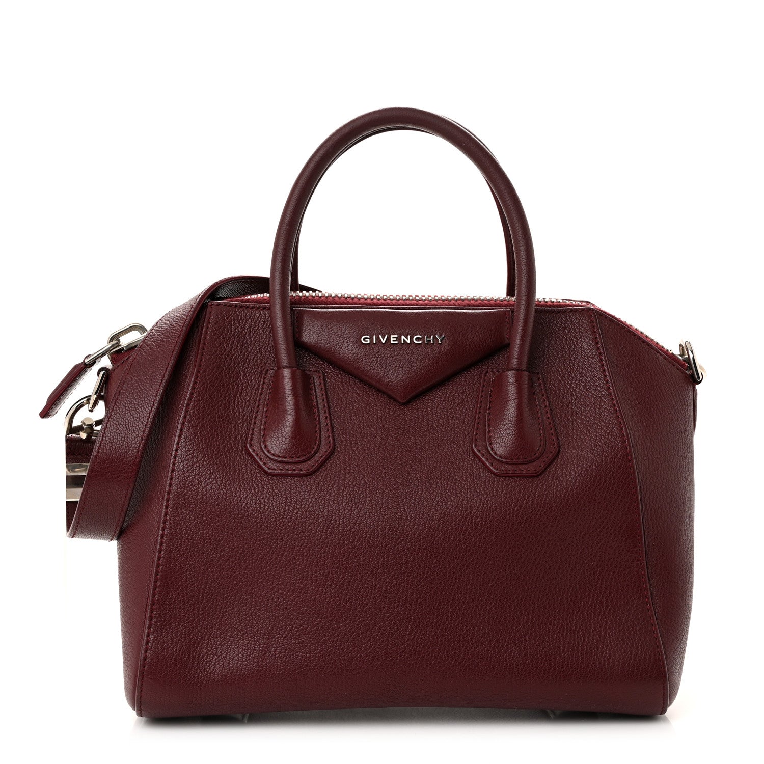 Givenchy Sugar Goatskin Small Antigona Oxblood 1 of 11