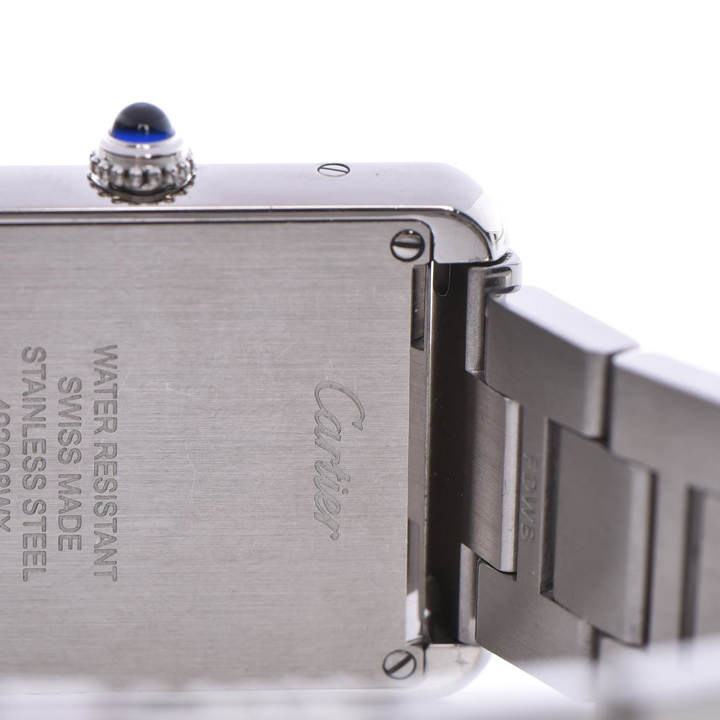 Stainless Steel 24mm Tank Solo Quartz Watch
