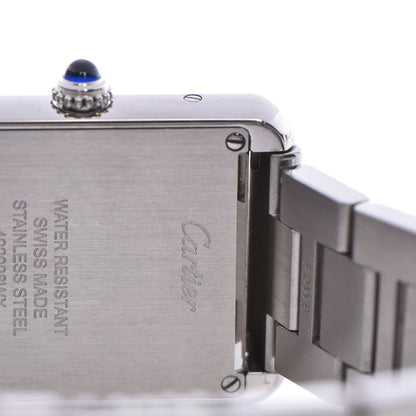 Cartier Stainless Steel 24mm Tank Solo Quartz Watch 6 of 13