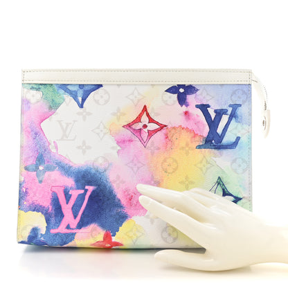 Louis Vuitton Monogram Watercolor Pochette Voyage MM Multicolor 2 of 13