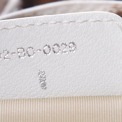 Christian Dior Lambskin Pony Hair Medium Le Trente Tote White 10 of 16