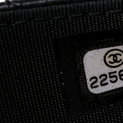 Chanel Lambskin Quilted Trendy CC Wallet On Chain WOC Black 8 of 13