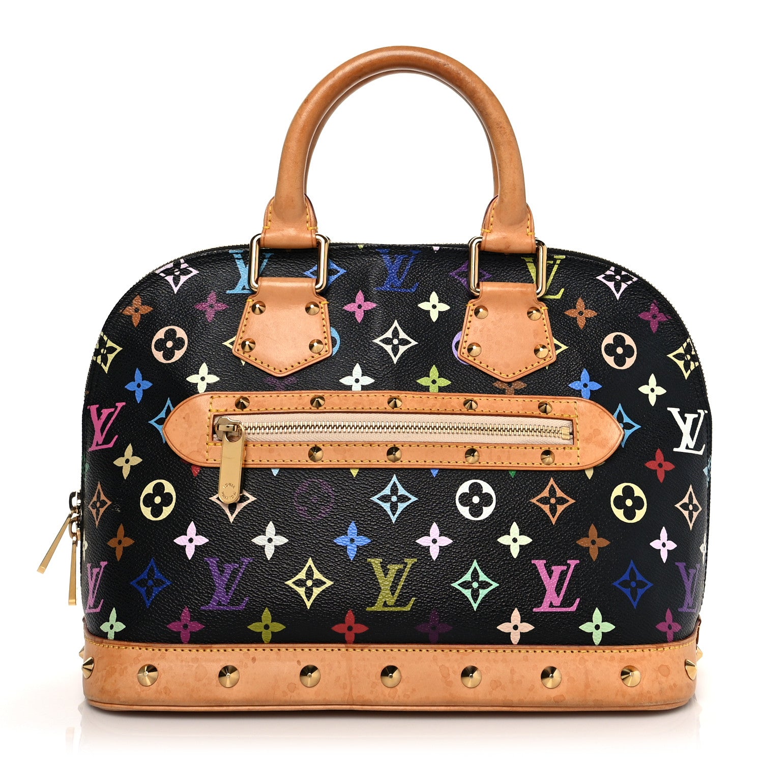 Louis Vuitton Monogram Multicolor Alma Black 1 of 15