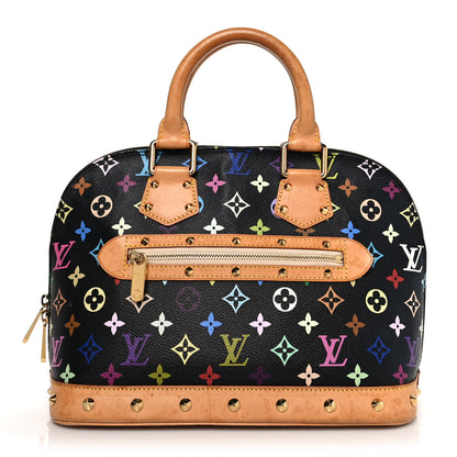 Louis Vuitton Monogram Multicolor Alma Black 1 of 15