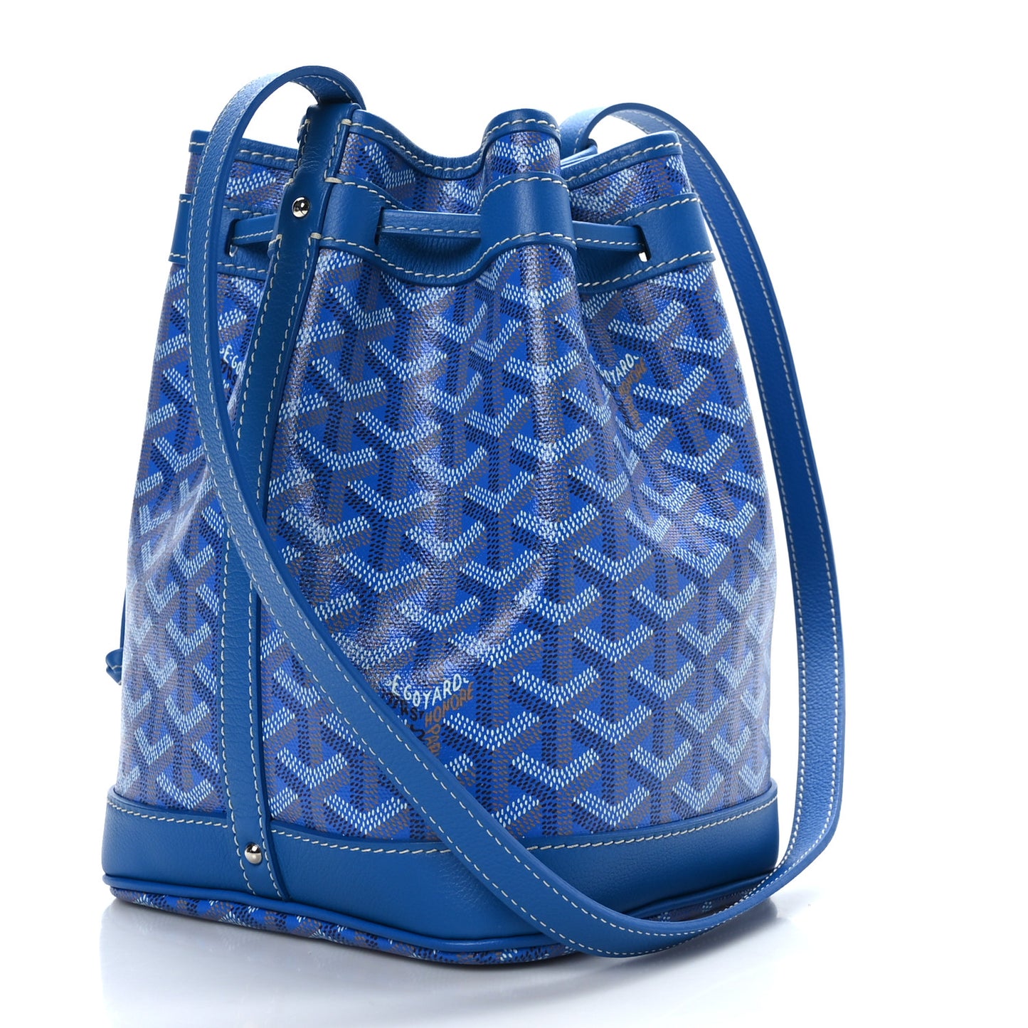 Goyardine Petit Flot Bucket Bag PM Sky Morning