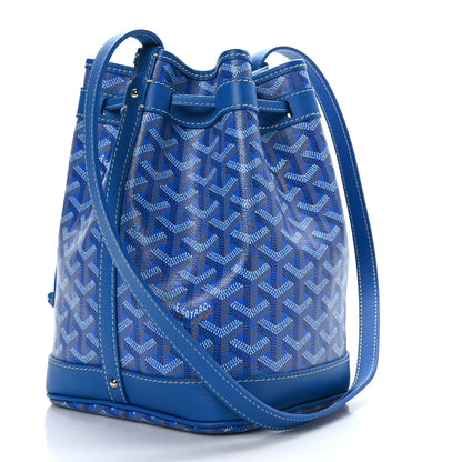 Goyard Goyardine Petit Flot Bucket Bag PM Sky Morning 3 of 11