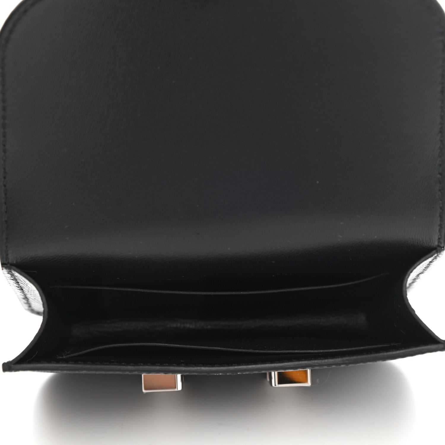 Hermes Lizard Constance Slim Wallet Black 5 of 7