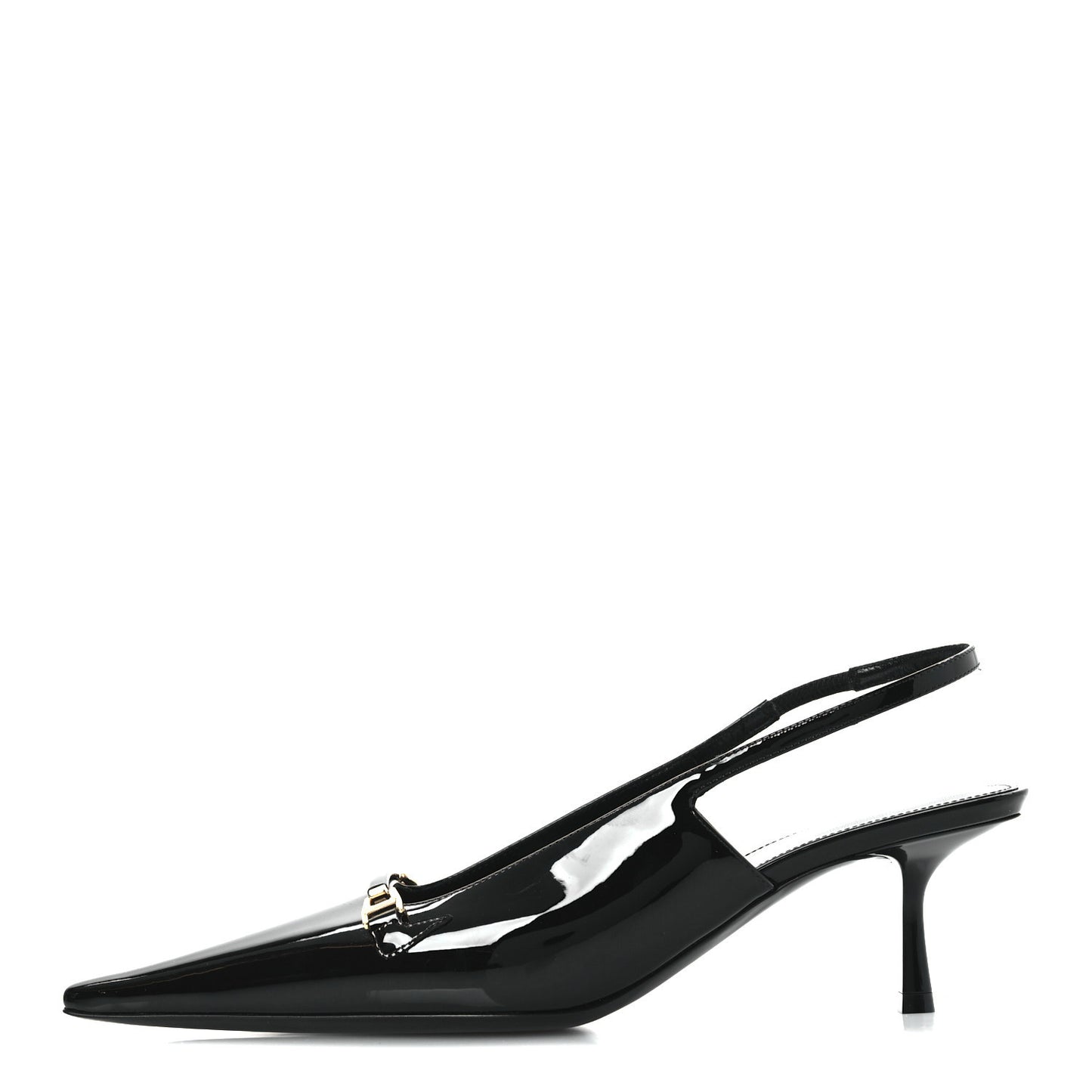 Patent Carine 55 Slingback Pumps 37 Black