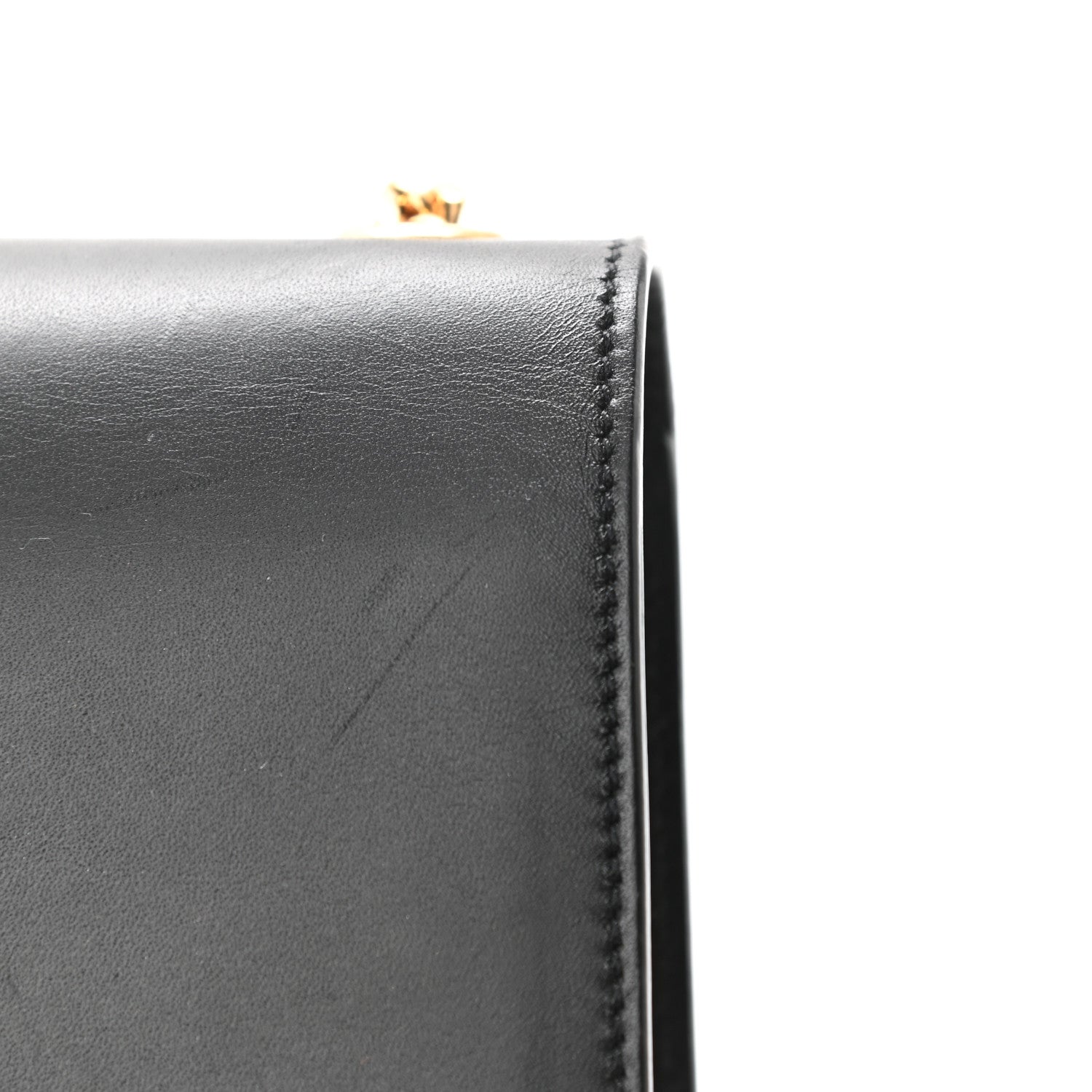 Saint Laurent Smooth Calfskin Medium Classic Monogram Kate Tassel Satchel Black 12 of 14