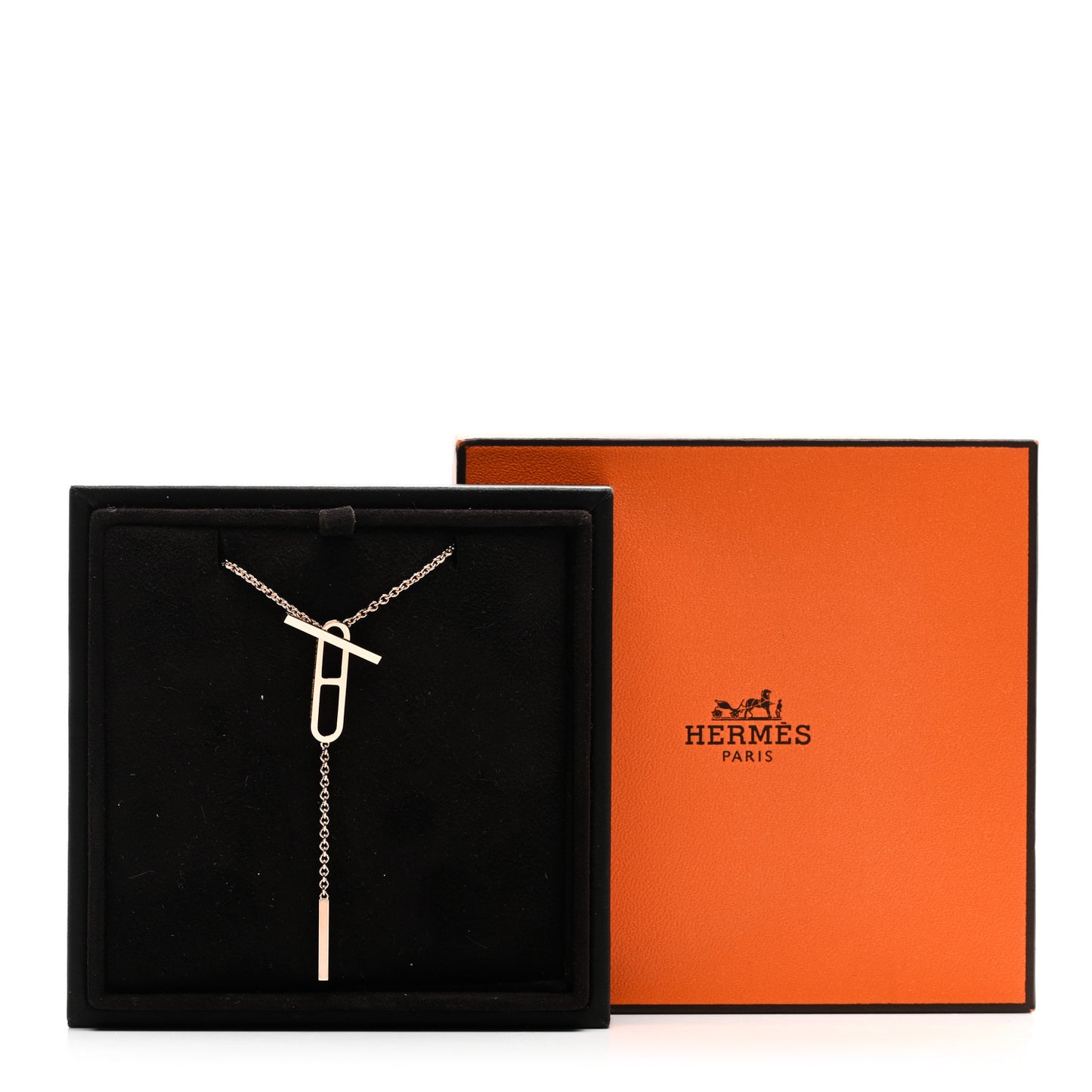 18K Rose Gold PM Ever Chaine D'Ancre Necklace SH