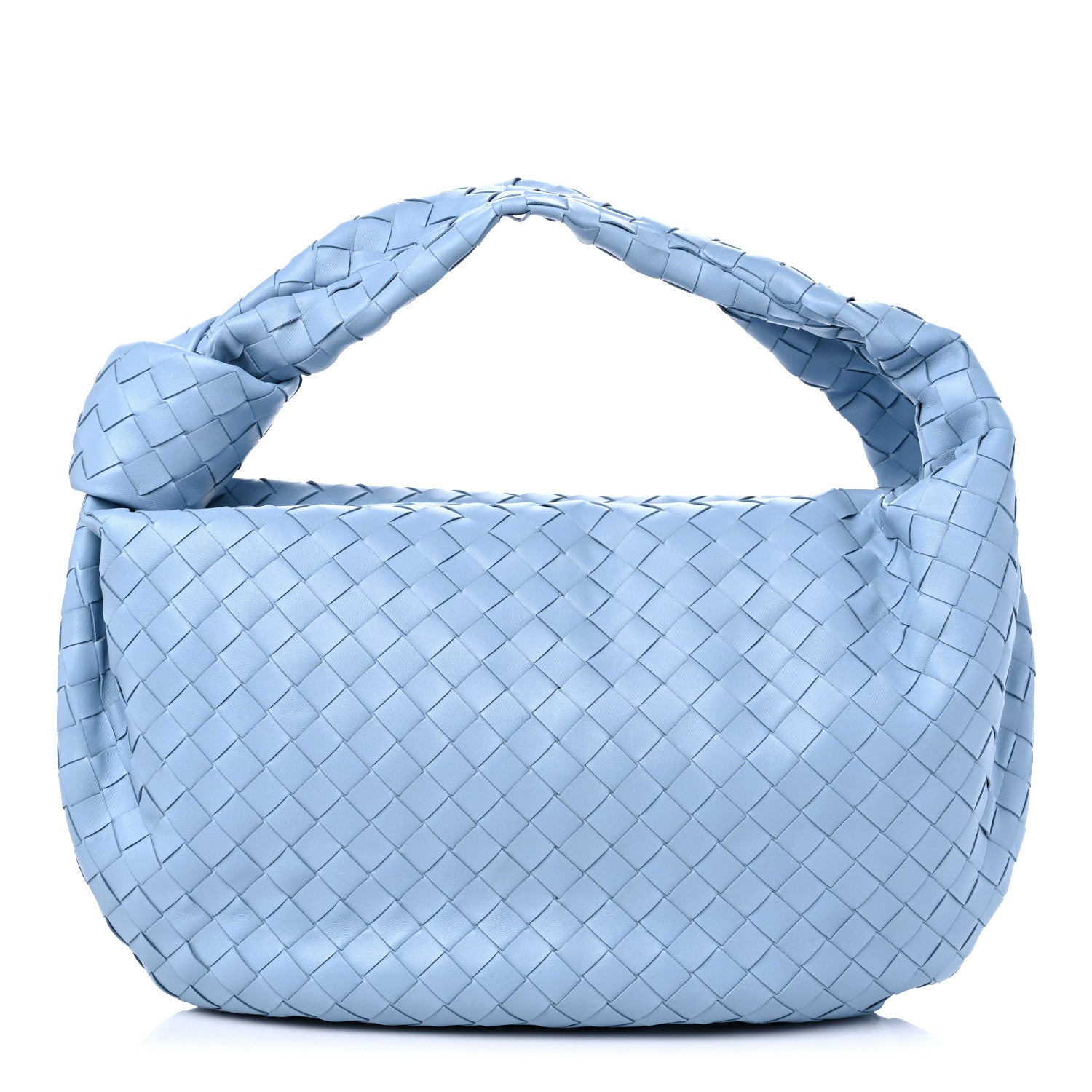 Bottega Veneta Nappa Intrecciato Teen Jodie Hobo Ice 1 of 8