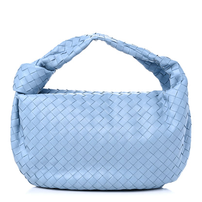 Bottega Veneta Nappa Intrecciato Teen Jodie Hobo Ice 1 of 8