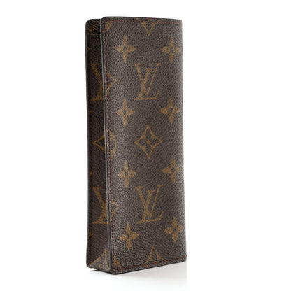 Louis Vuitton Monogram Etui a Lunettes Simple Eyeglass Case 2 of 8