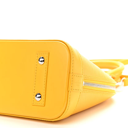Louis Vuitton Epi Alma BB Citron 10 of 14