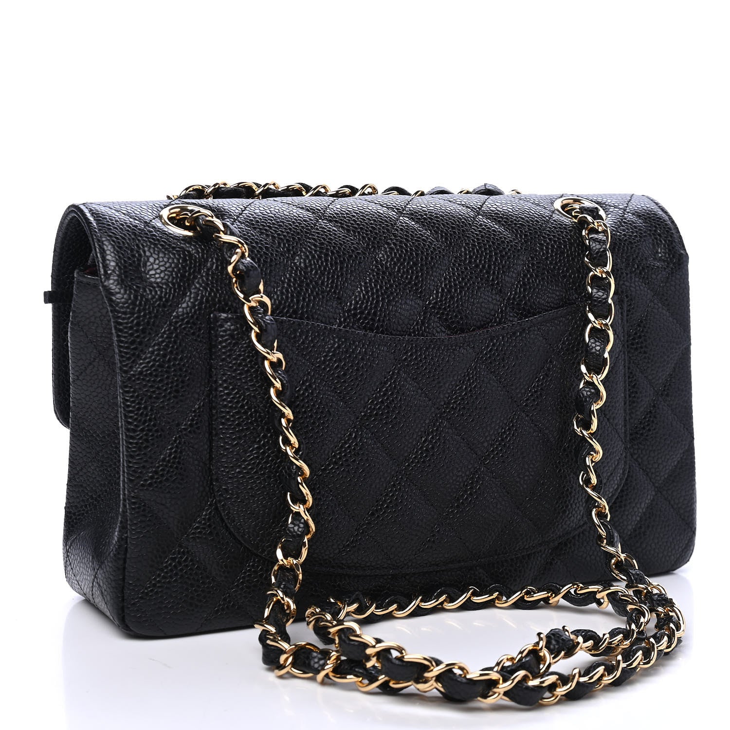 Chanel Caviar Quilted Small Double Flap Black 2 of 6