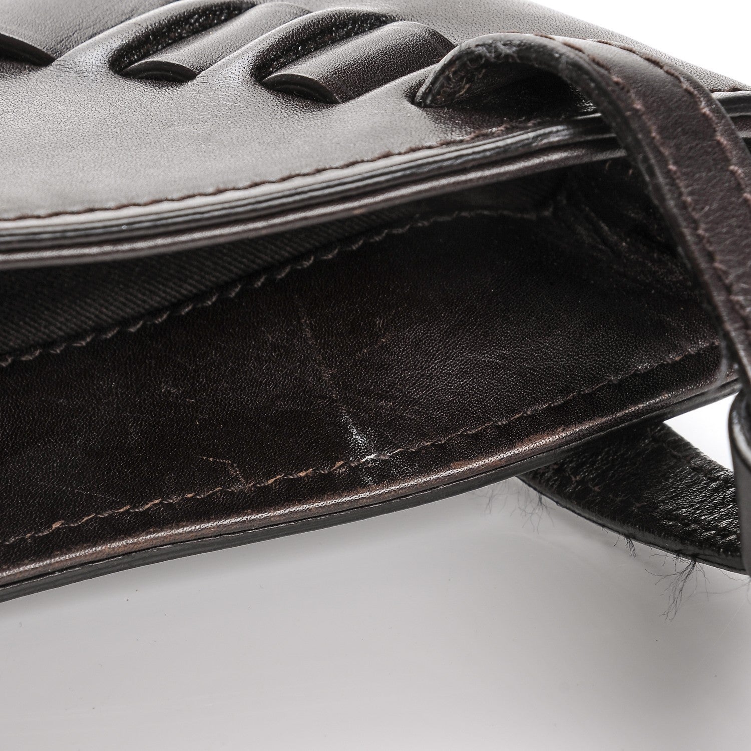 Gucci Monogram Half Moon Hobo Dark Brown 8 of 10