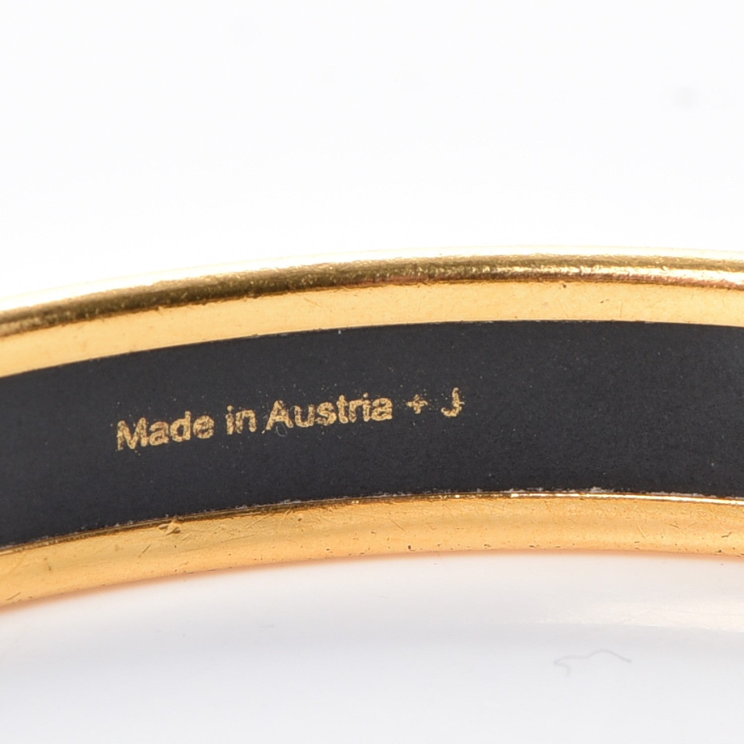 Hermes Enamel Printed Rope Narrow Bracelet 70 5 of 7