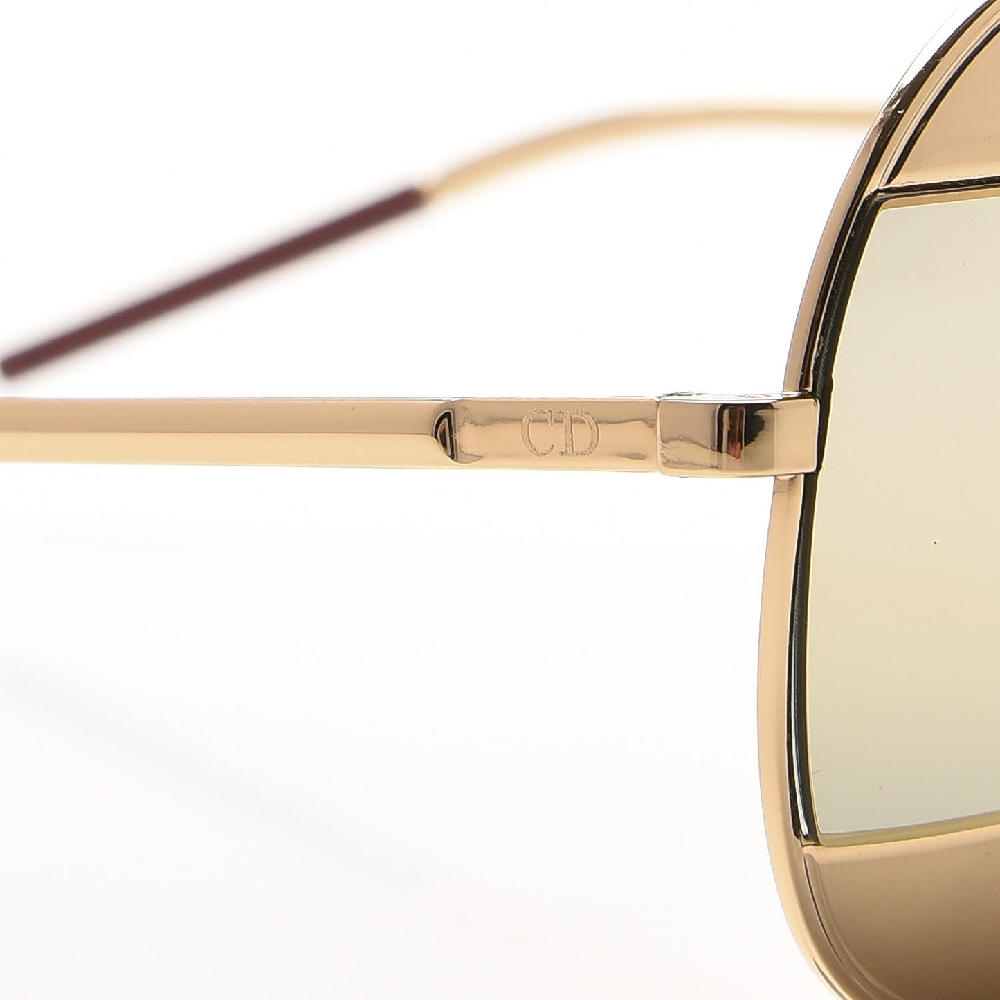 Split 1 Aviator Sunglasses Gold