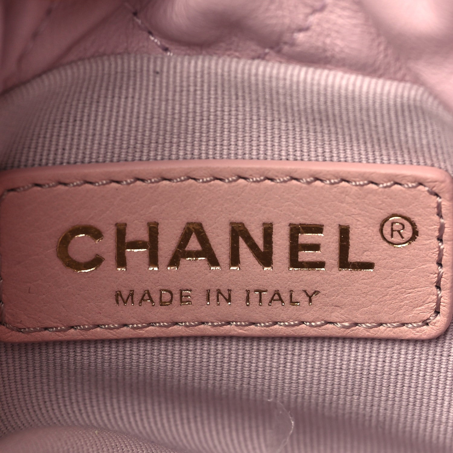 Chanel Calfskin Quilted Pearl Mini About Pearls Drawstring Bucket Light Pink 7 of 9