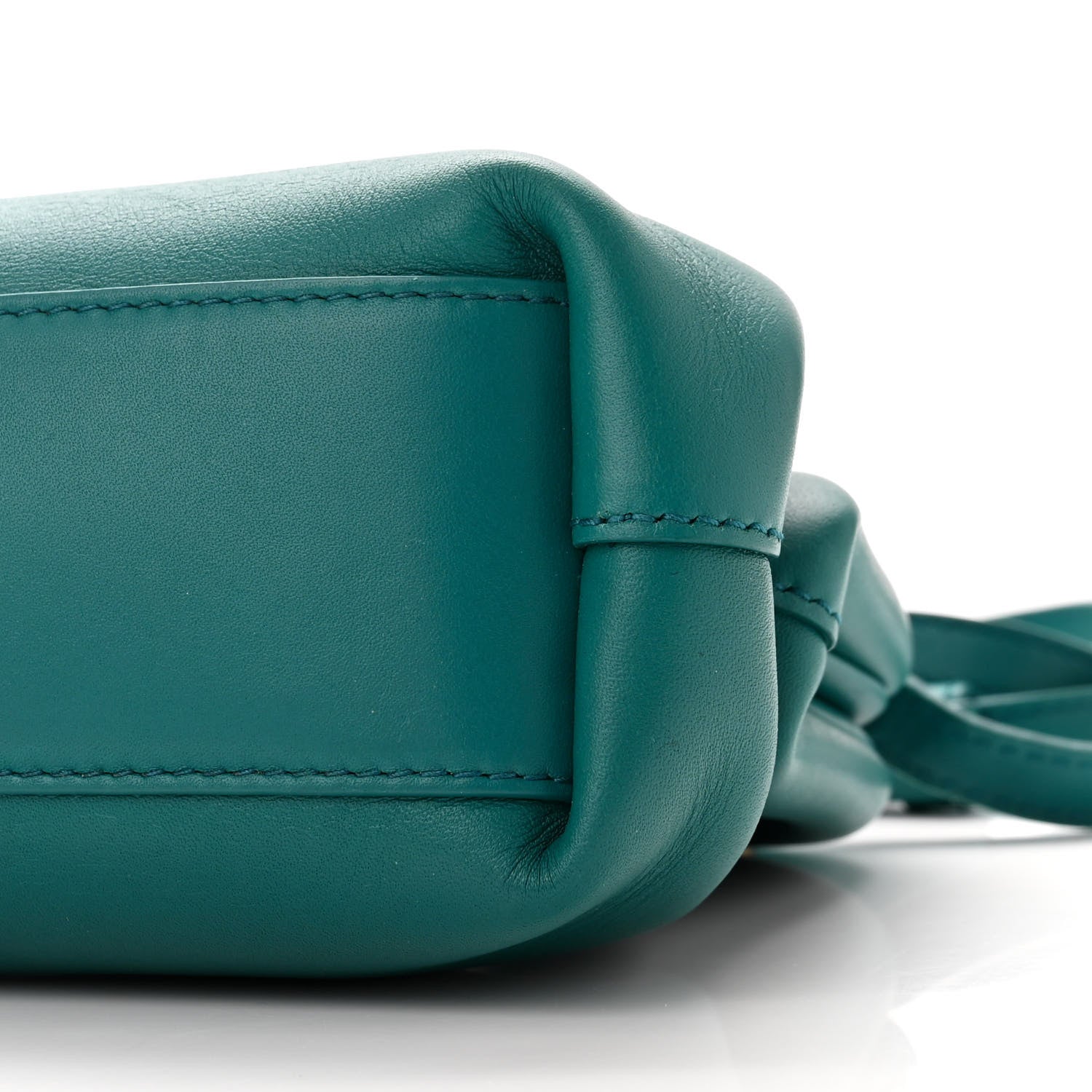 Bottega Veneta Calfskin Small The Point Triangle Bag Mallard 9 of 10