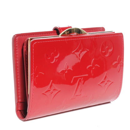 Louis Vuitton Vernis French Purse Wallet Pomme D'Amour 2 of 6