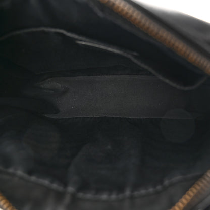 Saint Laurent Calfskin Matelasse Monogram Monochrome Lou Camera Bag Black 5 of 11