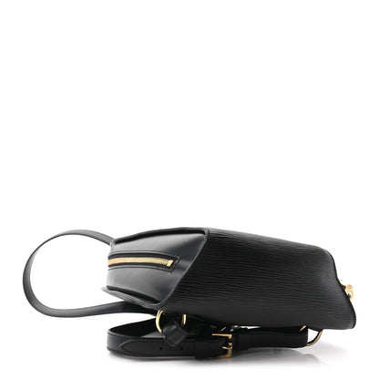 Louis Vuitton Epi Mabillon Backpack Black 4 of 9