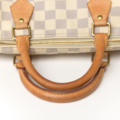 Louis Vuitton Damier Azur Speedy 30 7 of 17