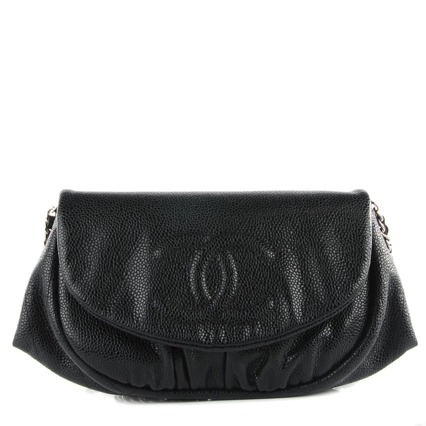 Caviar Half Moon Wallet On Chain WOC Black