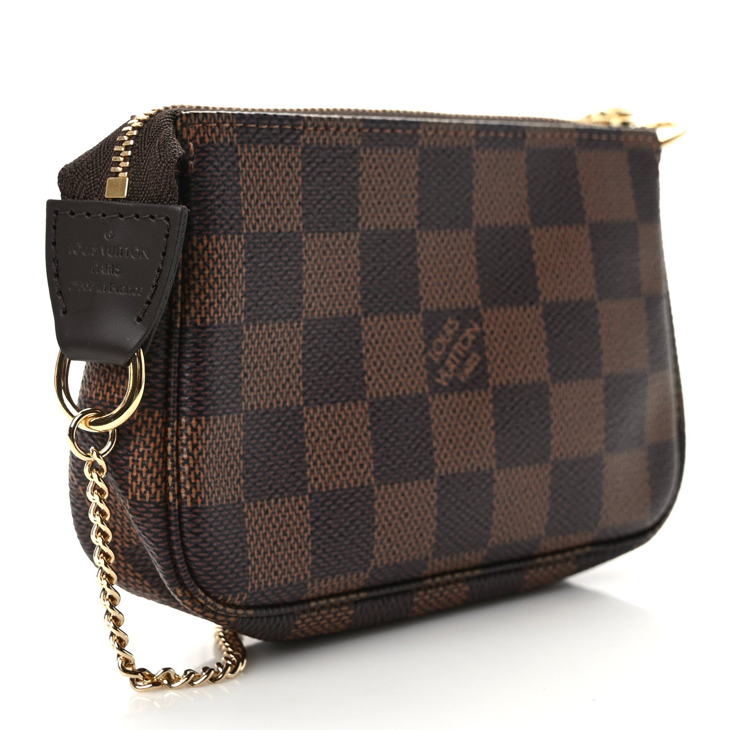 Louis Vuitton Damier Ebene Mini Pochette Accessories 3 of 8