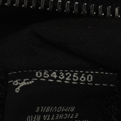 Fendi Glazed Fabric Vitello Century FF 1974 Stamp Patch Mens Pocket Belt Bag Mogano Panna Black 11 of 21