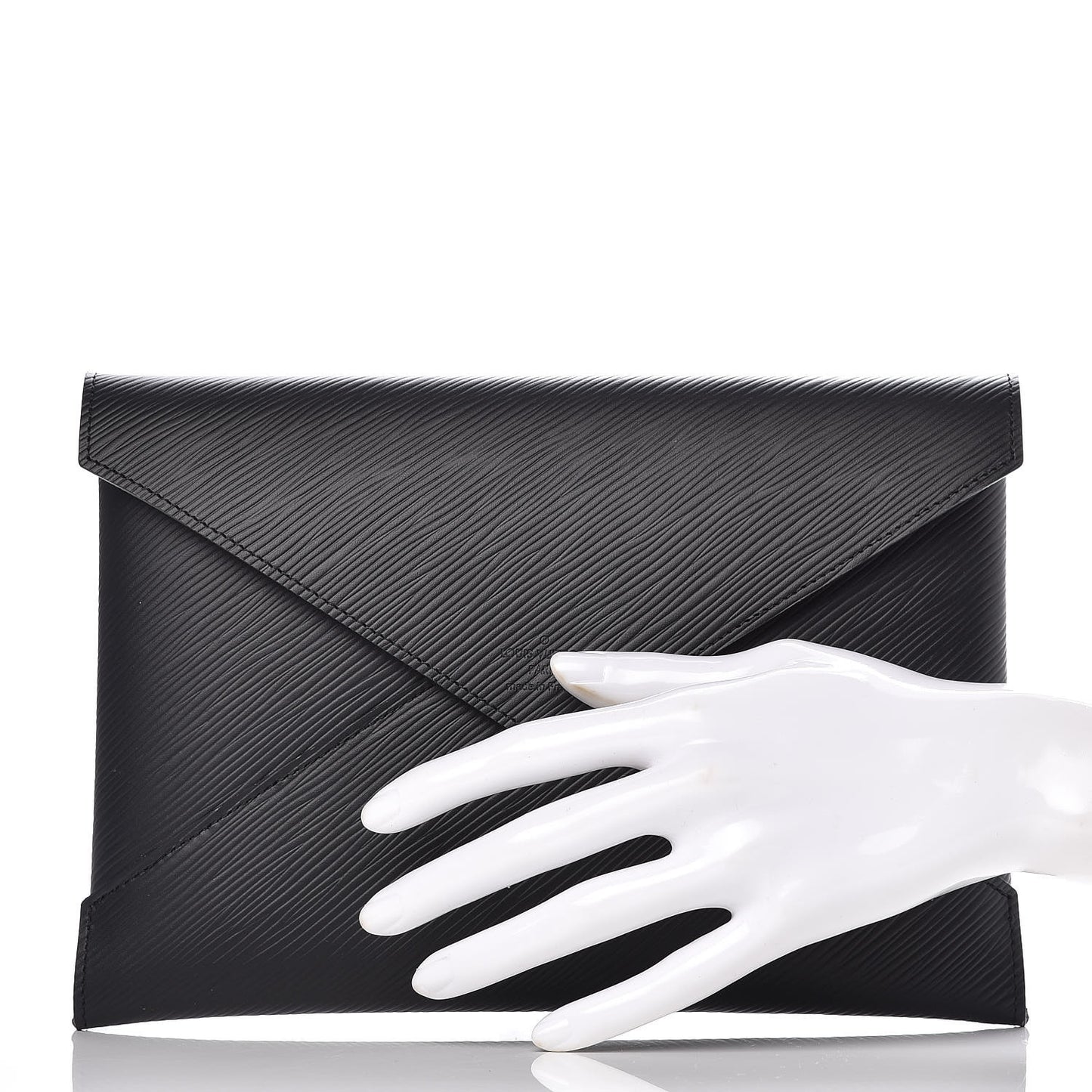 Epi Large Kirigami Pochette Insert Black