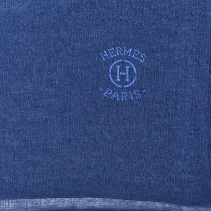 Hermes Cashmere Silk New Libris Poncho 3 of 5