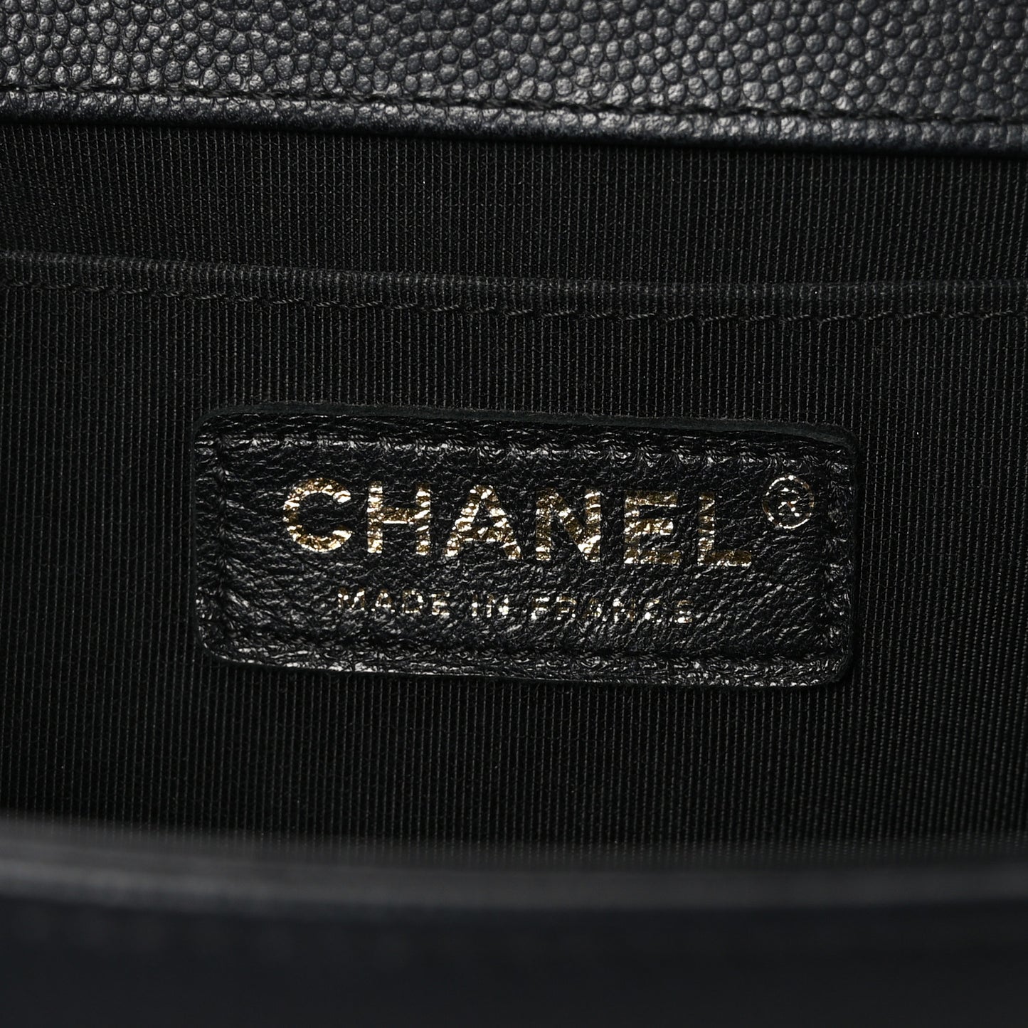 Caviar Quilted Medium Boy Flap Black