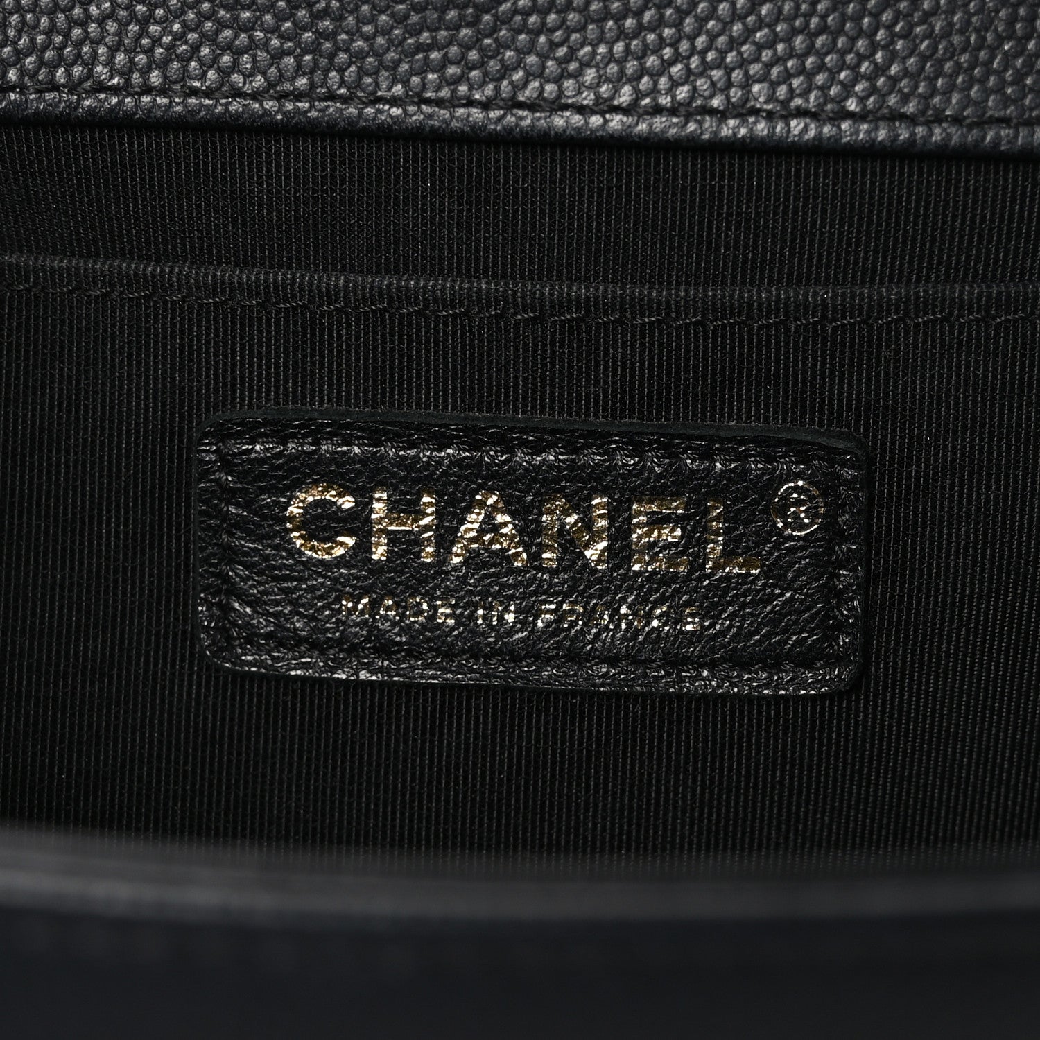 Chanel Caviar Quilted Medium Boy Flap Black 6 of 11