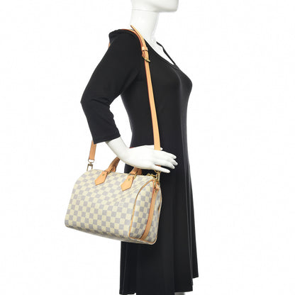 Louis Vuitton Damier Azur Speedy Bandouliere 25 2 of 9