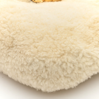 Gucci Shearling Small Jackie 1961 Shoulder Bag Ivory 9 of 9