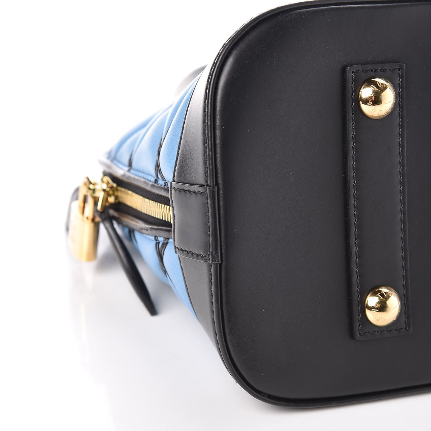 Lambskin Malletage Alma PM Bleuet