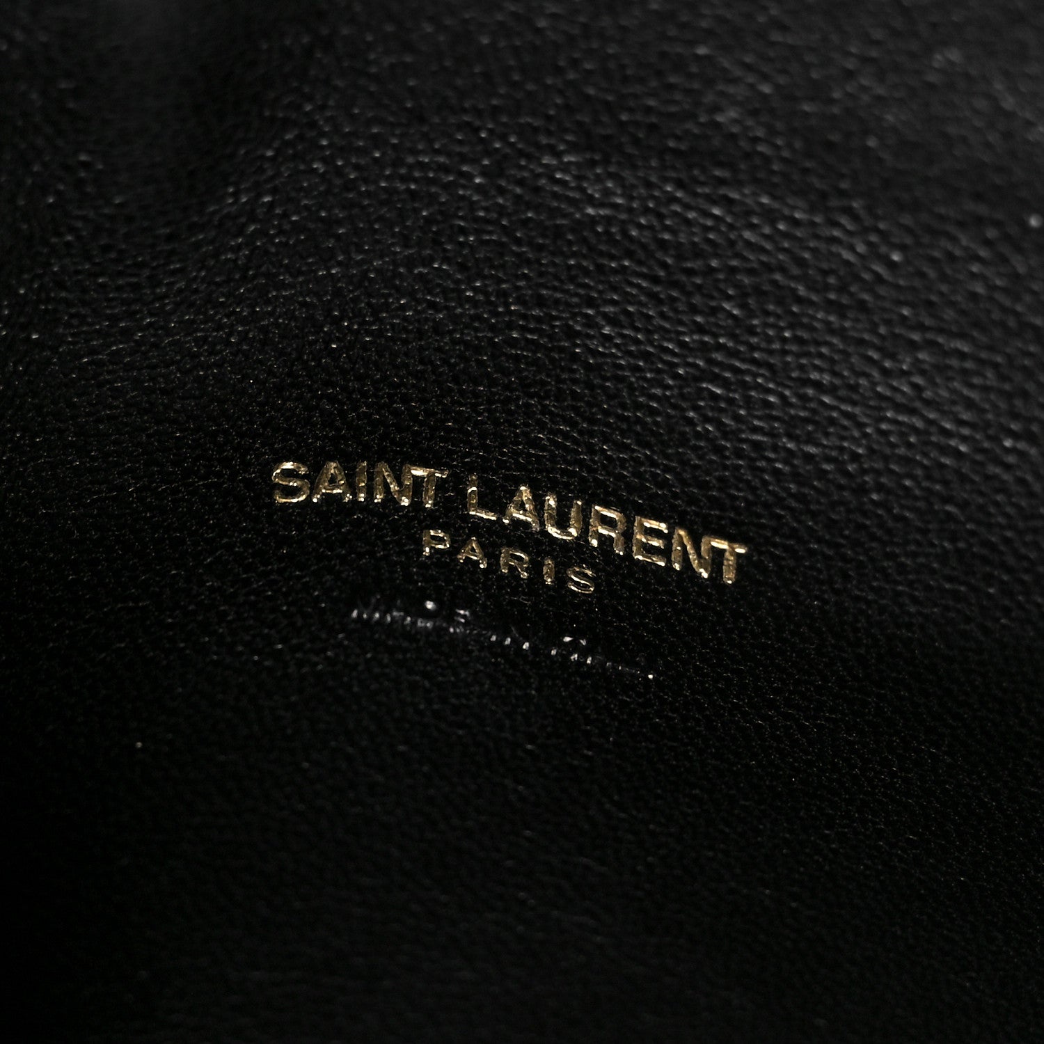 Saint Laurent Lambskin Chevron Quilted Small Loulou Black 10 of 13