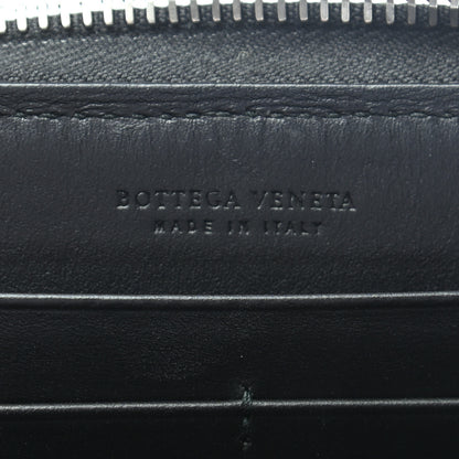 Bottega Veneta Nappa Intrecciato Zip Around Wallet Black 6 of 6