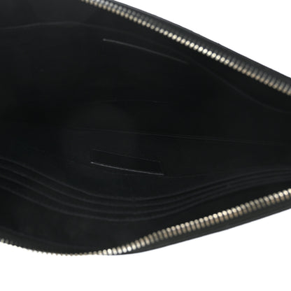 Saint Laurent Grain De Poudre Zipped Tablet Holder Black 4 of 7