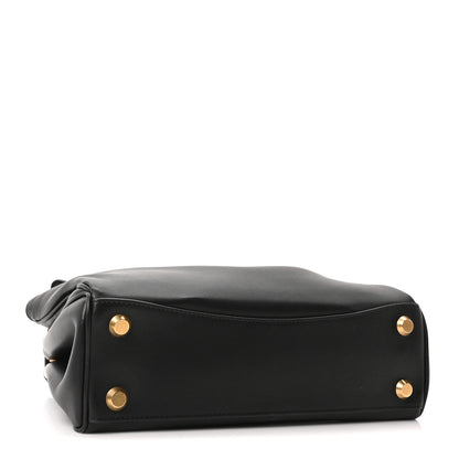 Balenciaga Natural Smooth Calfskin Small Rodeo Top Handle Handbag Black 4 of 10