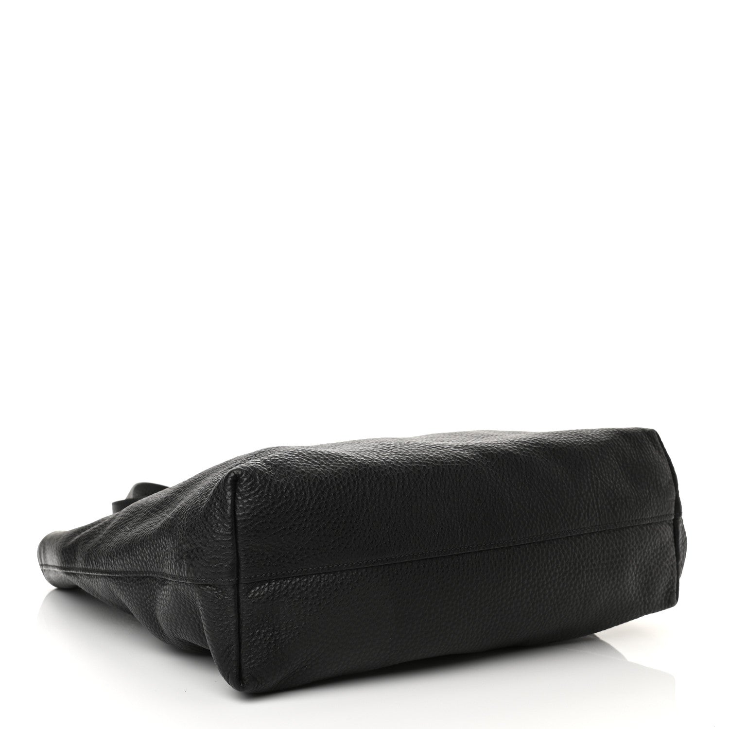 Prada Vitello Daino Shopping Tote Black 4 of 9