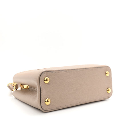 Louis Vuitton Taurillon Capucines BB Galet 4 of 9
