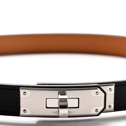 Hermes Epsom Kelly Belt Black 4 of 5