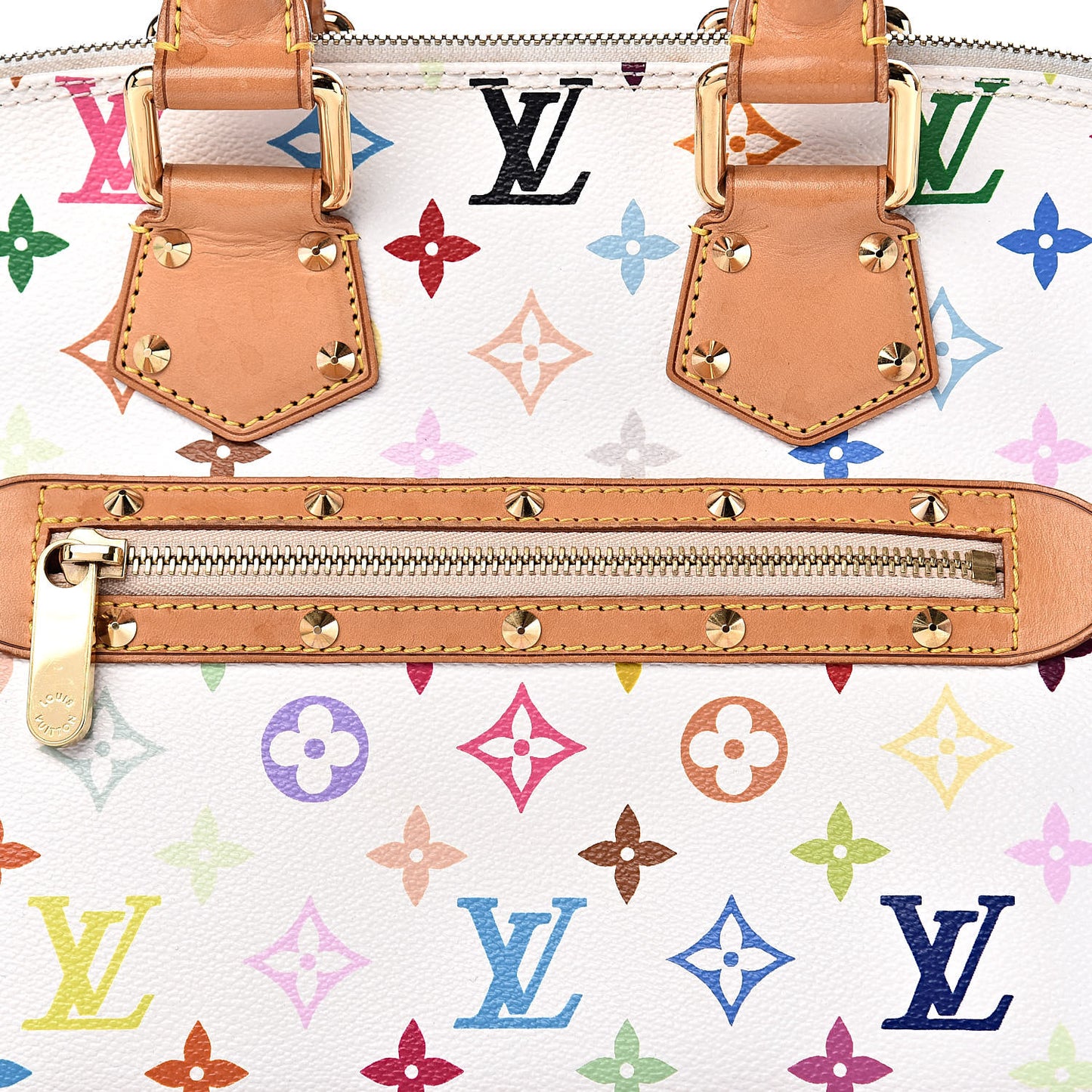 Monogram Multicolor Alma White