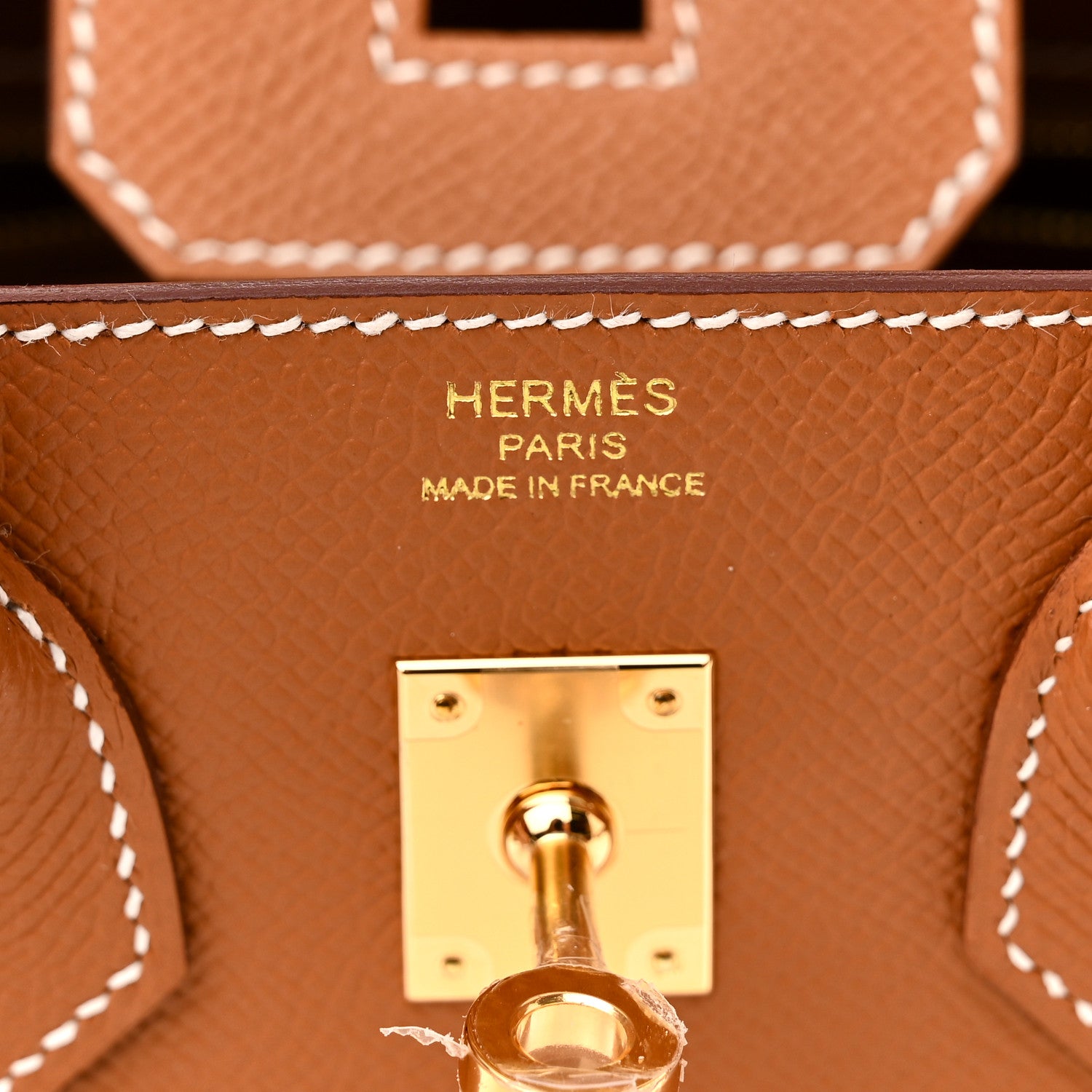 Hermes Epsom Birkin Sellier 25 Gold 6 of 10