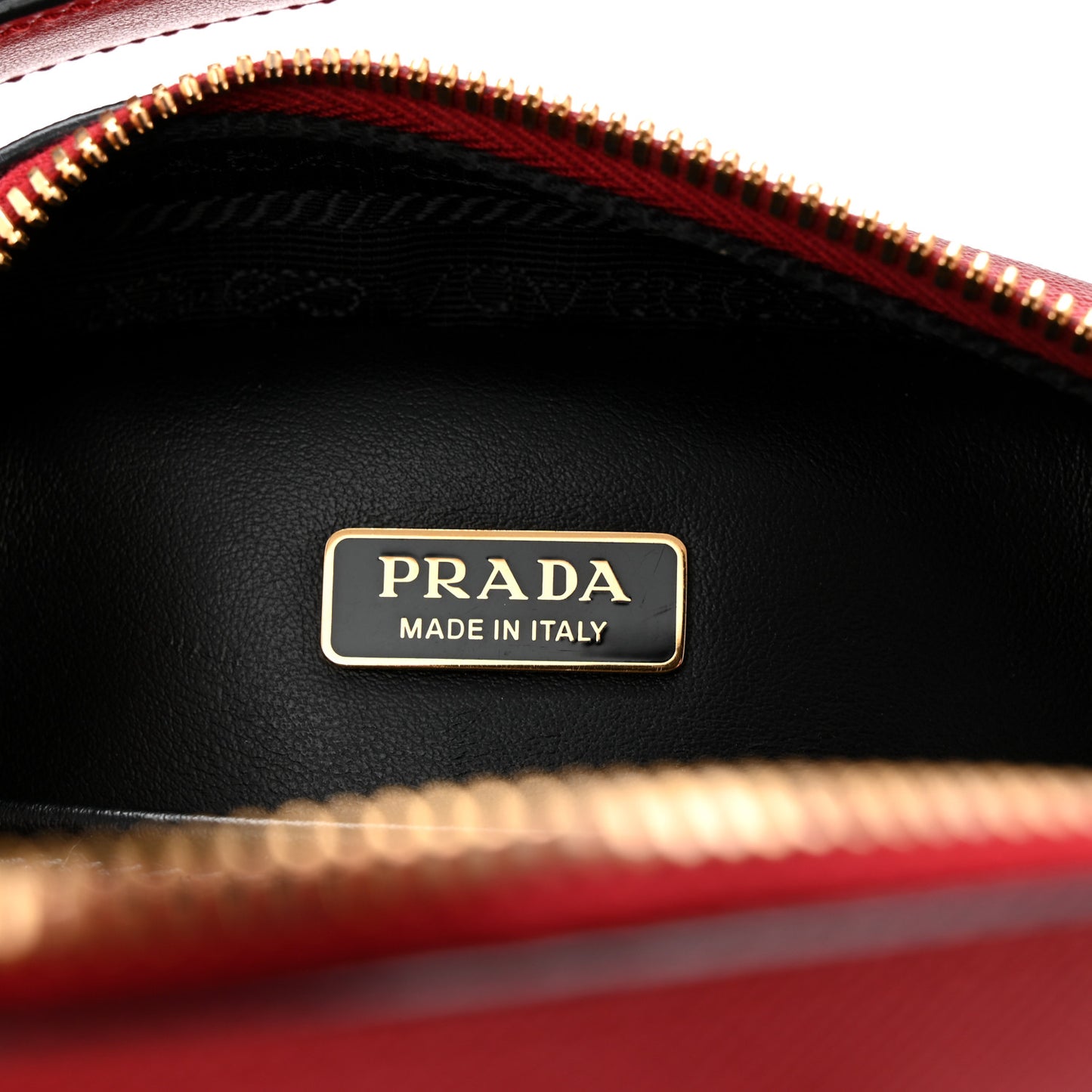Saffiano Lux Odette Crossbody Fuoco