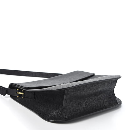 Tom Ford Calfskin Large T Clasp Tara Crossbody Bag Black 3 of 10