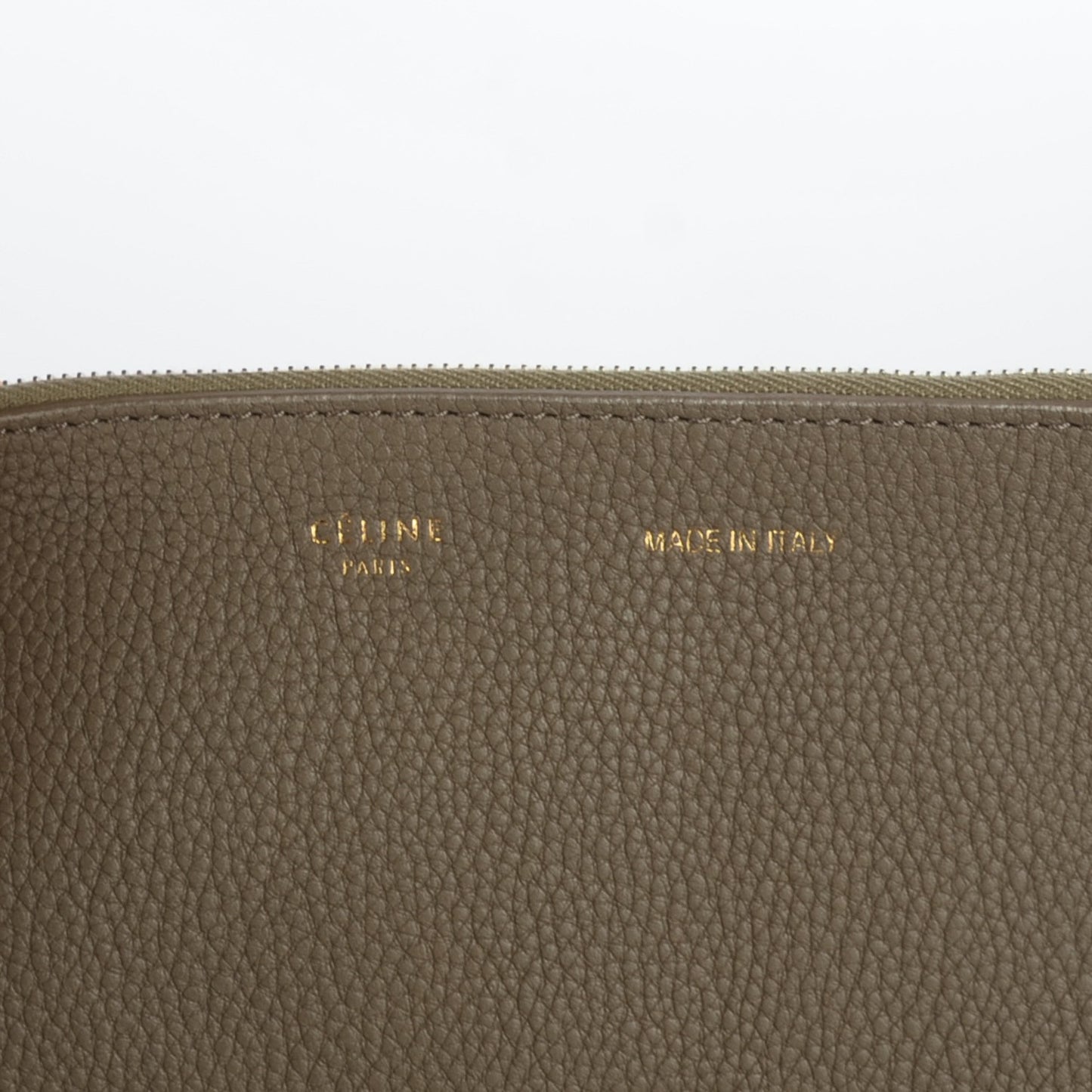 Soft Grained Calfskin Medium Phantom Luggage Cabas Taupe